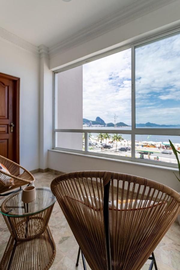 דירות ריו דה ז'ניירו Sofisticado Em Copacabana - Vista Para Praia - A403 Z3 מראה חיצוני תמונה